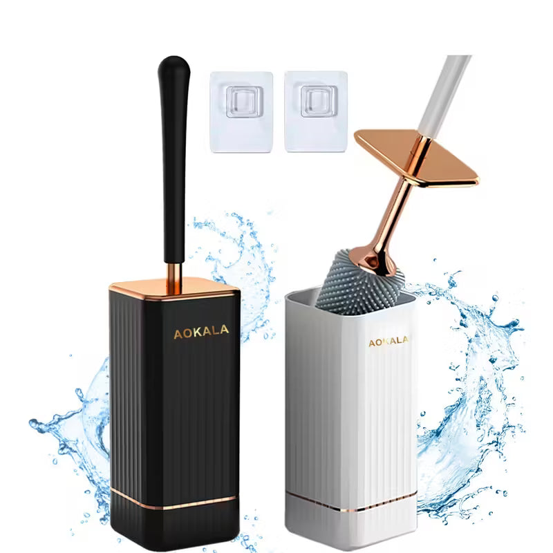 Elegant Silicone Toilet Bowl Brush